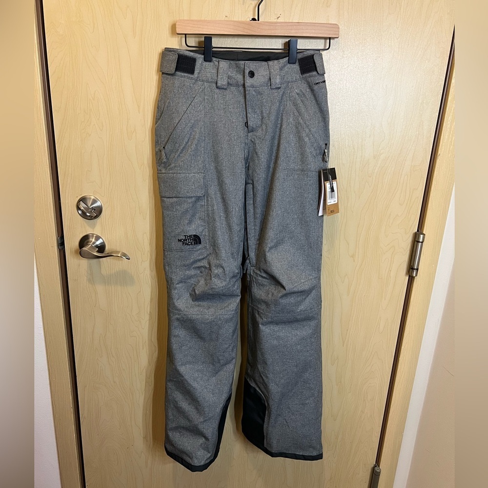The North Face Women's XS Freedom Stretch Snow Pants Heathered Grey